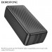 Внешний аккумулятор 30000 mAh Borofone BJ57B 111Wh. Номинальная емкость: 16500mAh. Вход: Type-C/Micro-USB: 18W. Выход: USB-A 1/2: 22.5W; кабель Type-C/Type-C: 20W; кабель Lightning: 5V/2.4A. Индикатор уровня заряда батареи.