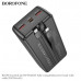 Внешний аккумулятор 30000 mAh Borofone BJ57B 111Wh. Номинальная емкость: 16500mAh. Вход: Type-C/Micro-USB: 18W. Выход: USB-A 1/2: 22.5W; кабель Type-C/Type-C: 20W; кабель Lightning: 5V/2.4A. Индикатор уровня заряда батареи.
