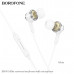 Гарнитура вакуумная BOROFONE BM90, White. Длина кабеля: 1.2м. Микрофон