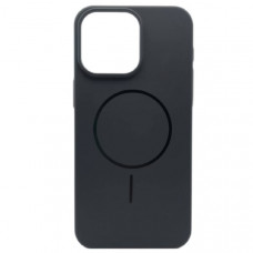 Чехол MagSafe IP 15 Pro Max Matte Silicone, цвет Серый