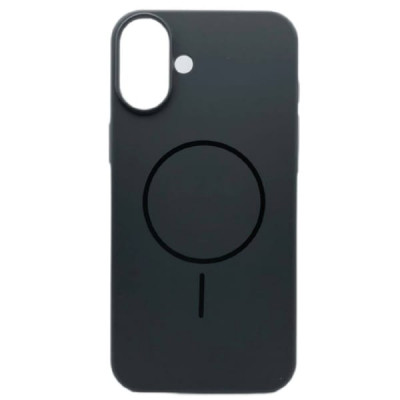 Чехол MagSafe IP 16 Plus Matte Silicone, цвет Серый