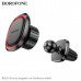 Держатель мобильного телефона магнитный на дефлектор BOROFONE BH124 Black.  АКЦИЯ!!! Кратно 3 шт!