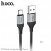 Кабель Type-C HOCO X102 1м, 3A, шнуровой, Black АКЦИЯ!!! Кратно 10 шт!