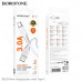 Кабель Type-C BOROFONE BX119 1м, 3А, ПВХ, White