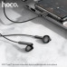 Наушники вкладыши HOCO M93 Joy, аудио разъем Type-C, Black, длина кабеля 1,2м, с микрофоном, с рег.громкости.