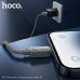 Кабель Lightning HOCO X113 1м, 2.4A, нейлон, Gray