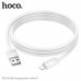 Кабель Lightning HOCO X114 1м, 2.4A, ПВХ, White
