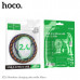 Кабель Micro USB HOCO X116 1м, 2.4A, ПВХ+нейлон, Gradient Purple