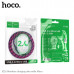 Кабель Micro USB HOCO X116 1м, 2.4A, ПВХ+нейлон, Gradient Purple