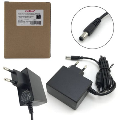 Блок питания Meltbox MB004 9V/1A (5,5x2,5), кабель 1,3м, обратная полярность