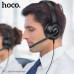 Гарнитура проводная полноразмерная HOCO W112 Pure Black