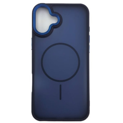 Чехол MagSafe iP 16 Plus Skin Shell, цвет Dark Blue