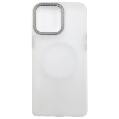 Чехол MagSafe iP 15 Pro Skin Shell, цвет White