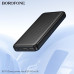 Внешний аккумулятор 10000 mAh Borofone BJ78 Black. Емкость: 10000mAh 37Wh. Номинальная емкость: 5500mAh. Вход: USB-C/Micro-USB: 5V/2A. Выход: USB-A1/A2: 5V/2A. LED индикатор уровня заряда батареи. Материал: ABS+PC. Размер: 146х68х17мм. Вес: 225г.