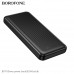 Внешний аккумулятор 10000 mAh Borofone BJ78 Black. Емкость: 10000mAh 37Wh. Номинальная емкость: 5500mAh. Вход: USB-C/Micro-USB: 5V/2A. Выход: USB-A1/A2: 5V/2A. LED индикатор уровня заряда батареи. Материал: ABS+PC. Размер: 146х68х17мм. Вес: 225г.