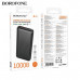 Внешний аккумулятор 10000 mAh Borofone BJ80 Clever 22.5W+PD20W Black
Емкость: 10000mAh 37Wh. Номинальная емкость: 5500mAh. Вход: USB-C/Micro-USB: 18W. Выход: USB-A1/A2: 22.5W, USB-C: 20W. 5V/2A. LED индикатор уровня заряда батареи. Размер: 146х68х17мм. Ве