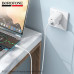 Кабель Type-C BOROFONE BX121 1м, 3A, ПВХ, White