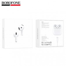 Гарнитура вкладыши Bluetooth Borofone BW94 White. Емкость батареи: кейс 300mAh, наушники 30mAh. Время использования: 4 часа, в режиме ожидания: 200 часов. Поддерживает вызов Siri, сенсорное управление и другие функции. Материал: ABS-пластик. Размер: 53.8х