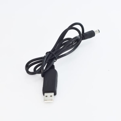 Кабель USB преобразователь Meltbox RS076 5V-120V 0,7A (5.5х2.5 мм)