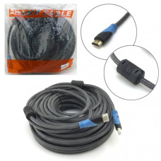 Кабель HDMI-HDMI 10м с фильтром, тросовый