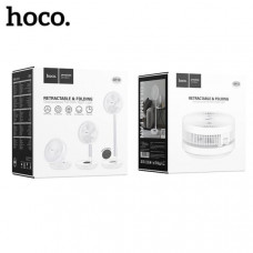 Вентилятор складной HOCO DF13 с ночником. Материал: ABS. Емкость аккумулятора 7200 mah. Номинальная мощность 8W. Время зарядки около 5 часов. Время работы 4-15 часов. ДУ 6 метров.