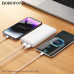 Внешний аккумулятор 10000 mAh Borofone BJ78 White
Емкость: 10000mAh 37Wh. Номинальная емкость: 5500mAh. Вход: USB-C/Micro-USB: 5V/2A. Выход: USB-A1/A2: 5V/2A. LED индикатор уровня заряда батареи. Материал: ABS+PC. Размер: 146х68х17мм. Вес: 225г.