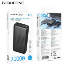 Внешний аккумулятор 20000 mAh Borofone BJ78A Black
Емкость: 20000mAh 74Wh. Номинальная емкость: 11000mAh. Вход: USB-C/Micro-USB: 5V/2A. Выход: USB-A1/A2: 5V/2A. LED индикатор уровня заряда батареи. Материалы: ABS+PC. Размер: 146х69х40мм. Вес: 600г.