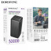 Внешний аккумулятор 50000 mAh Borofone BJ80C 22.5W+PD20W Black
Емкость: 50000mAh 185Wh. Номинальная емкость: 27500mAh. Вход: USB-C/Micro-USB: 18W. Выход: USB-A1/A2: 22.5W, USB-C: 20W. 5V/2A. LED индикатор уровня заряда батареи. Материал: ABS+PC. Размер: 1