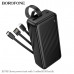 Внешний аккумулятор 30000 mAh Borofone BJ79B с 3мя кабелями Black
Емкость: 30000mAh 111Wh. Номинальная емкость: 16500mAh. Вход: USB-C/USB-A кабель: 5V/2A. Выход: USB-A: 5V/2A. USB-C/IP кабель: 5V/2A. LED индикатор уровня заряда батареи. Материал: ABS+PC. 
