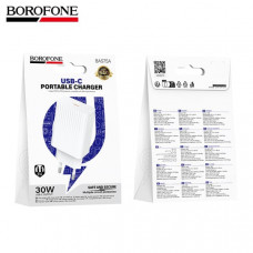 СЗУ-USB-C BOROFONE BAS75A PD30W, White