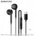Наушники вкладыши BOROFONE BM100, аудио разъем Type-C, с микрофоном, Black. Материал: ABS+TPE. Динамик: 14мм. Длина кабеля: 1.2м. Вес: 13г.