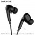 Гарнитура вакуумная BOROFONE BM100 Pro, аудио разъем Type-C, с микрофоном, Black. Материал: ABS+TPE. Динамик: 10мм. Длина кабеля: 1.2м.