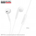 Гарнитура вкладыши BOROFONE BM99 White с микрофоном. Материал: ABS+TPE. Динамик:14мм. Длина: 1.2 м. Вес: 13г.
