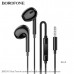 Гарнитура вкладыши BOROFONE BM100 Max Black с микрофоном. Материал: ABS+TPE. Динамик:14мм. Длина: 1.2 м. Вес: 13г.