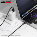 Кабель Micro USB BOROFONE BX120 1м, 2.4A, нейлон, Black (1/360)