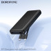 Внешний аккумулятор 10000 mAh Borofone BJ79 с 3 кабелями Black
Емкость: 10000mAh 37Wh. Номинальная емкость: 5500mAh. Вход: USB-C/USB-A cable: 5V/2A. Выход: USB-A: 5V/2A, USB-C/IP cable: 5V/2A. LED индикатор уровня заряда батареи. Размер: 146х68х17mm. Вес: