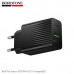 СЗУ-USB-USB-C BOROFONE BAS76A QC3.0 18W, PD30W, Black. Выход USB-C: 30W + USB-A: 18W. USB-C+USB-A=5V/3A.