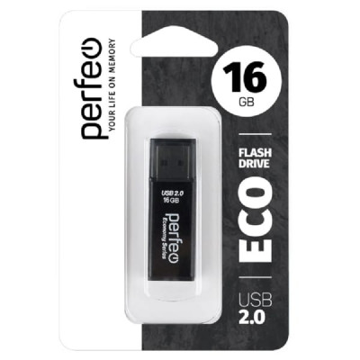 USB флеш-диск 16Gb Perfeo E03 Black economy series