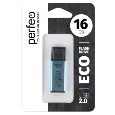 USB флеш-диск 16Gb Perfeo E03 Blue economy series