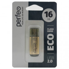 USB флеш-диск 16Gb Perfeo E04 Gold economy series
