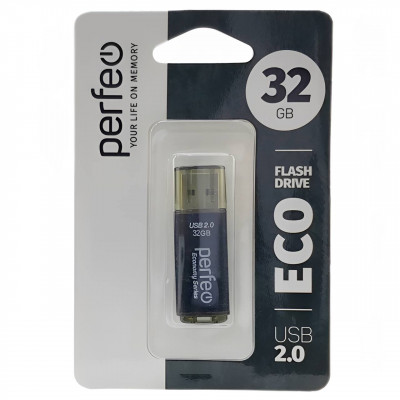 USB флеш-диск 32Gb Perfeo E04 Black economy series