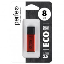 USB флеш-диск 8Gb Perfeo E03 Red economy series