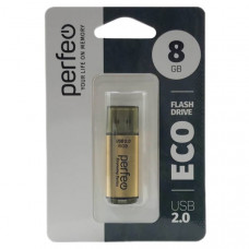 USB флеш-диск 8Gb Perfeo E04 Gold economy series
