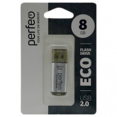 USB флеш-диск 8Gb Perfeo E04 Silver economy series