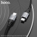 Кабель USB-C/USB-C HOCO X102 Fresh 1м, 60W, 3A, нейлон, Black
Вес: 23г. Поддержка зарядки 60W (20V/3A) для ноутбука и тока 3A для телефона.