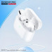 Гарнитура вакуумная Bluetooth Borofone BW90 White. Емкость батареи: кейс 300mAh, наушники 30mAh. Время использования: 4 часа, в режиме ожидания: 200 часов. Матеиал: ABS. Размер: 60.6х45.2х21.7мм. Общий вес: 60г. Поддерживает переключение между ведущим и в