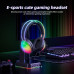 Гарнитура проводная полноразмерная игровая ONIKUMA X29 Black (RGB наушники 50мм, чувствительность 113 дБ, частота 20Hz-20КГц, микрофон полнонаправленный 41 дБ, длина провода 1,85м, разъем USB+3.5мм)