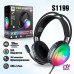Гарнитура проводная полноразмерная игровая ONIKUMA X29 Black (RGB наушники 50мм, чувствительность 113 дБ, частота 20Hz-20КГц, микрофон полнонаправленный 41 дБ, длина провода 1,85м, разъем USB+3.5мм)