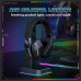 Гарнитура проводная полноразмерная игровая ONIKUMA GT826 Black (RGB, BT 2.4G, динамики 40 мм, сопротивление 32 Ом, чувствительность 115dB, порт Type C, емкость АКБ 850 mAh)