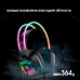 Гарнитура проводная полноразмерная игровая ONIKUMA X22Black (RGB наушники 50мм, чувствительность 105 дБ, частота 20Hz-20КГц, светодиод ПРЯМОЙ ТОК 5V, микрофон полнонаправленный 38 дБ, длина провода 2,2м, разъем USB+3.5мм)